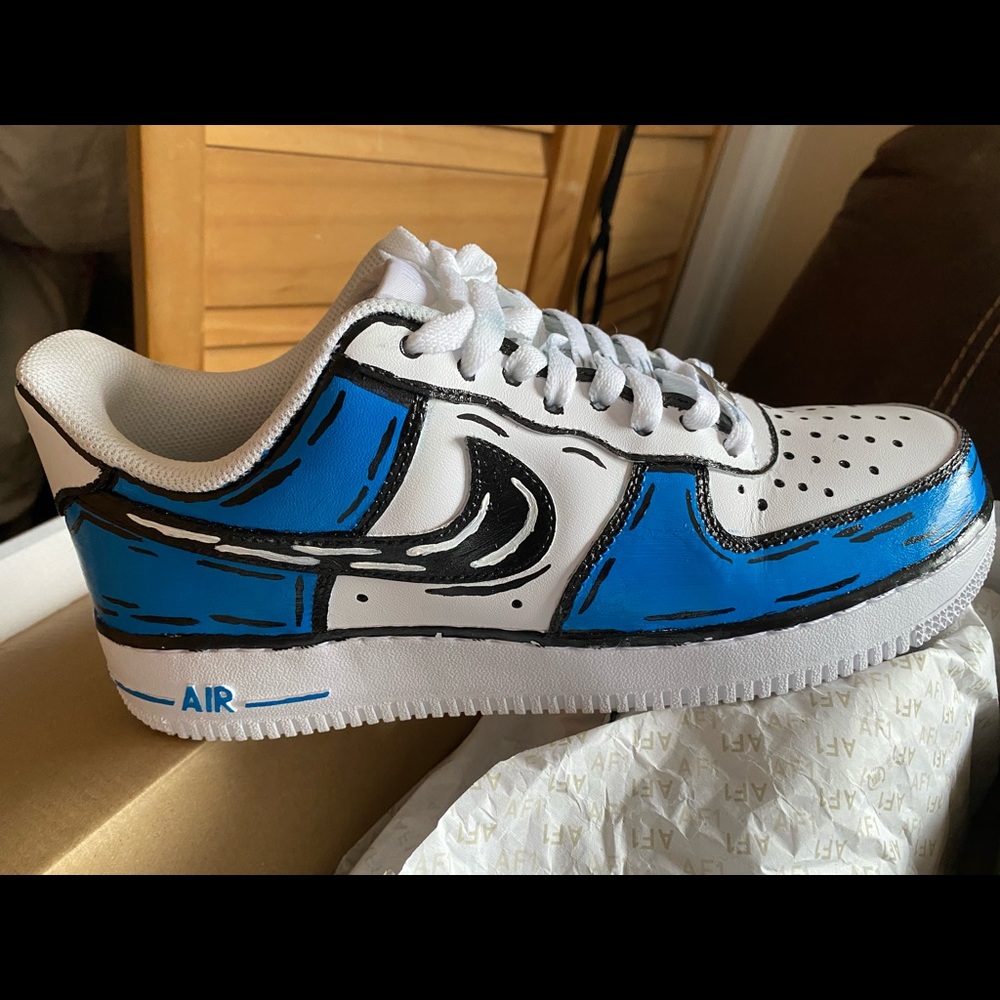Custom cartoon air forces - Picture 2 of 2
